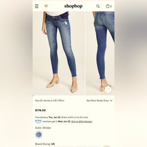 Maternity Jeans Emma (NWOT)